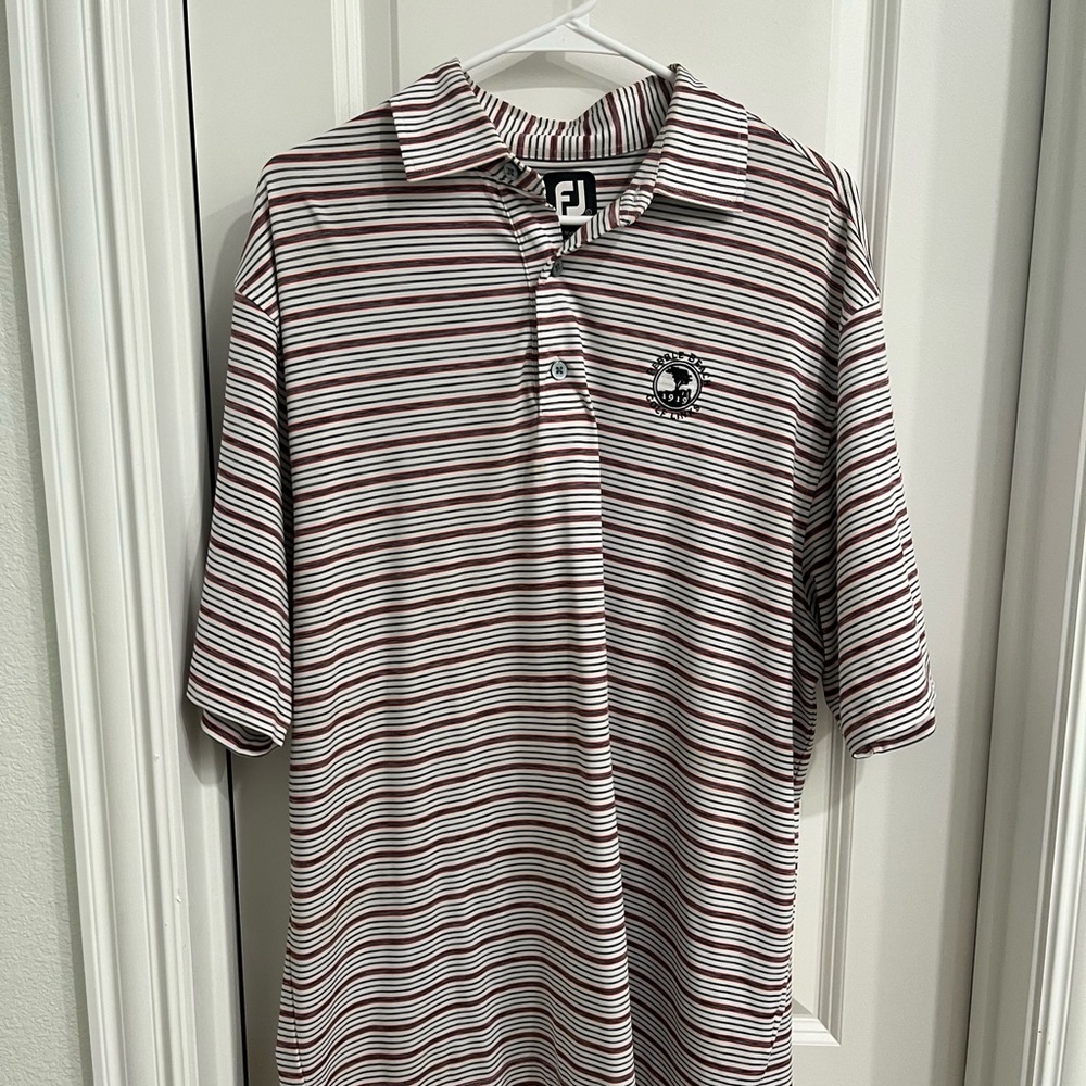 Footjoy Gold Polo Pebble Beach Large